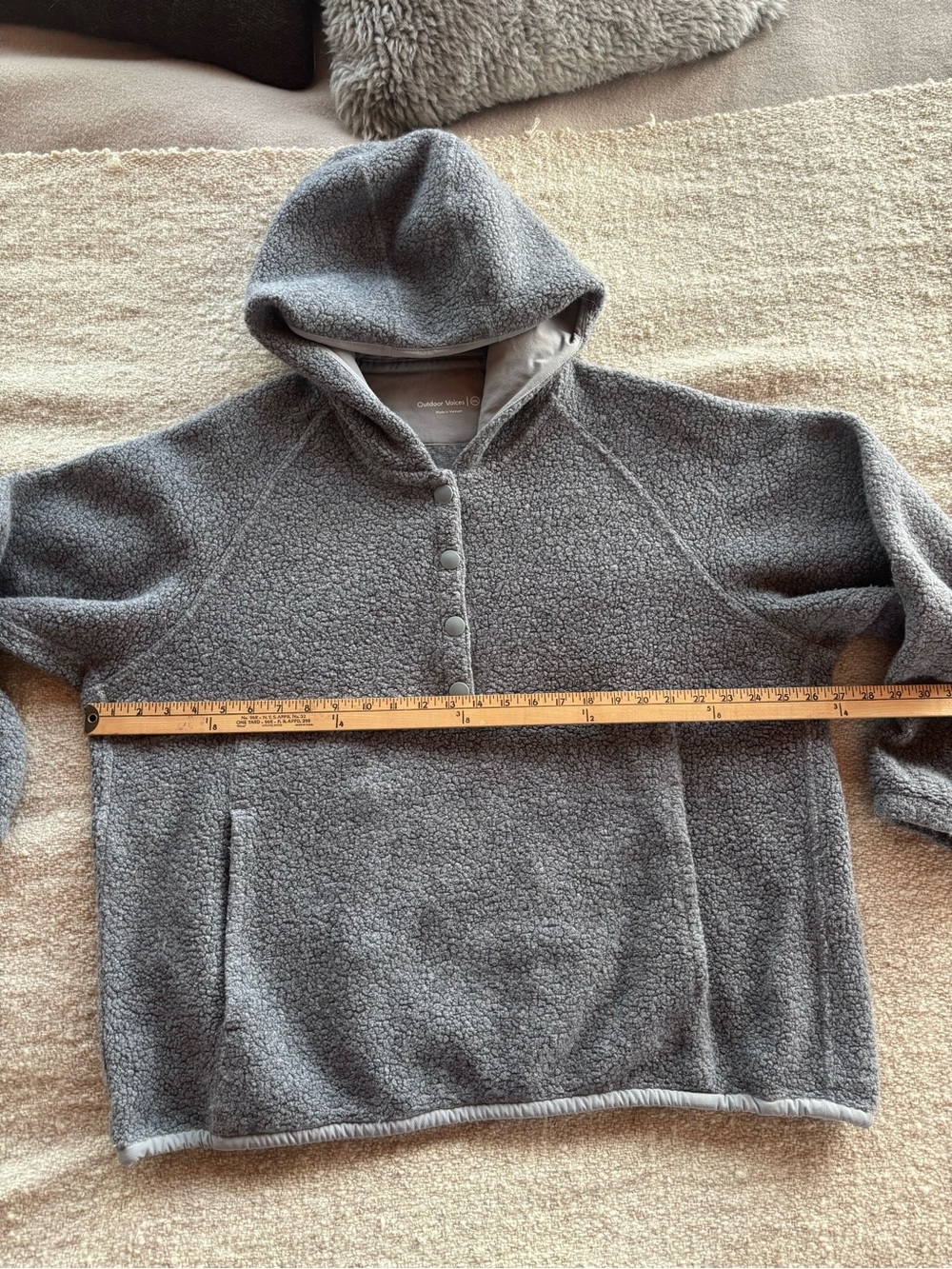 Outdoor Voices Wool Mega Fleece Hoodie - Picture 8 of 9